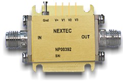Nextec-RF: NP Series. OC-192 LiNbO3 Modulator Driver Amplifiers